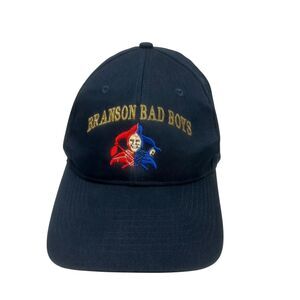 Vintage Snapback Hat Cap Jester Branson Bad Boys Blue Red Adjustable Embroidered